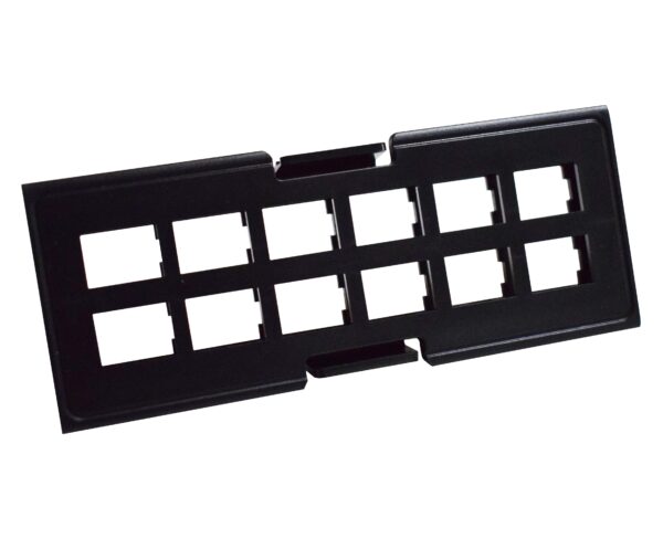 Pannello Frontale Adattatore 12 Posti SC/LC per Pannello Patch - immagine 2