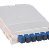 Scatola di Giunzione Fibra Ottica Modulo FTTH con 6 Adattatori SC Ceramici OM4 - immagine 4