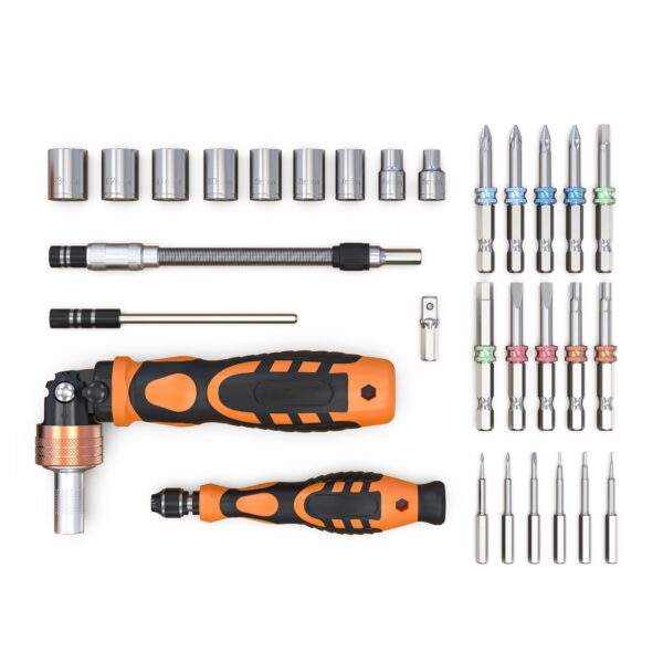 Kit Valigetta 31 pezzi in 1 Cacciaviti Bussole e Punte Professionali - immagine 3