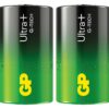 Blister 2 Batterie Torcia D GP Ultra Plus - immagine 3