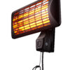Stufetta da Parete al Quarzo per Interno Esterno IP24 2400W - immagine 3