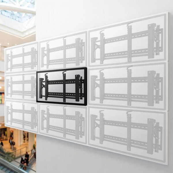 Supporto a Muro Video Wall Pop-Out Antifurto per TV LED LCD 4570 - immagine 3