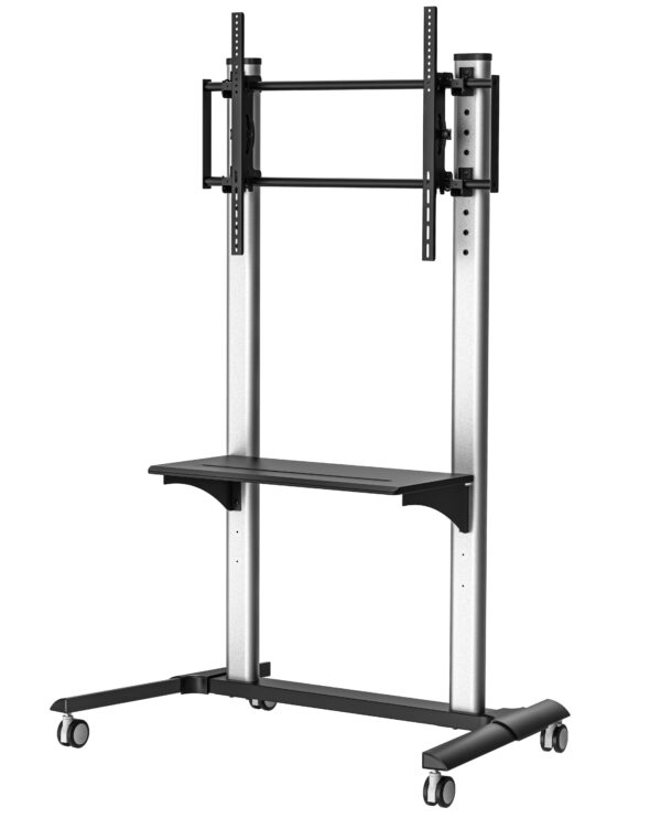Supporto da Pavimento TV LCD/LED 37-90'' con Mensola - immagine 4