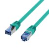 Cavo di Rete Patch in Rame Cat.6A S/FTP TPE Cat.7 Ultraflex Verde 1m - immagine 3