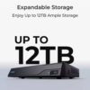 Videoregistratore NVR 4K PoE 16CH 4TB HDD con HDMI e VGA, NVS16 - immagine 4