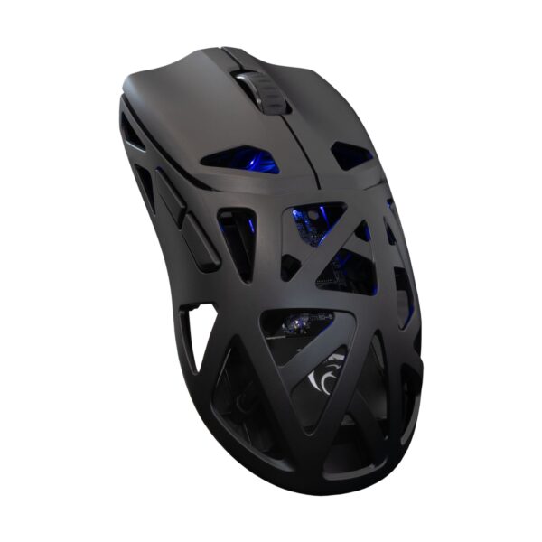 Mouse Ottico Wireless Gaming 24000 Dpi Retroilluminazione DPI LED Nero, DAGONET-B - immagine 3