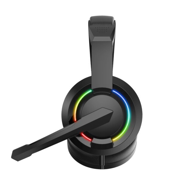 Cuffie Gaming con Microfono e Illuminazione RGB, BGH-021 HYDRA Nero - immagine 3