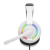 Cuffie Gaming con Microfono e Illuminazione RGB, BGH-021 HYDRA Bianco - immagine 3