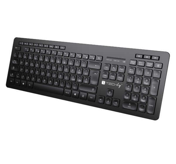 Tastiera Wireless 2,4GHz Silenziosa Layout Italiano - immagine 4