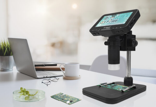 Microscopio Digitale con Display 4,3 Pollici 720p a 8 LED, TX-277 - immagine 3