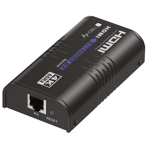Ricevitore Aggiuntivo per Extender HDMI over IP 4K@60Hz su Cavo Cat.6 fino a 120m - immagine 3