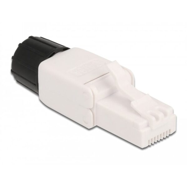 Plug Cat.6A RJ45 UTP Toolless con Copriconnettore - immagine 3