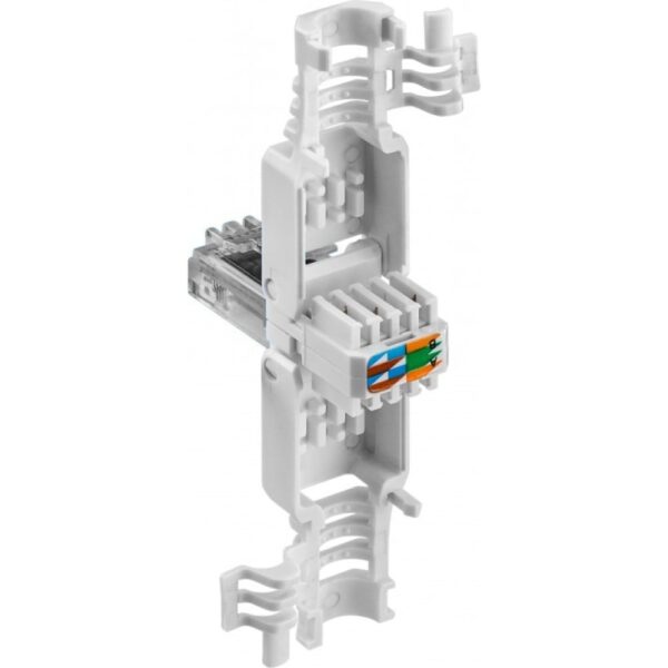 Plug Cat.6A RJ45 UTP Toolless con Copriconnettore - immagine 3