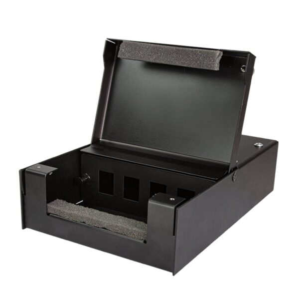 Box di Distribuzione 4 Porte Nero - immagine 3