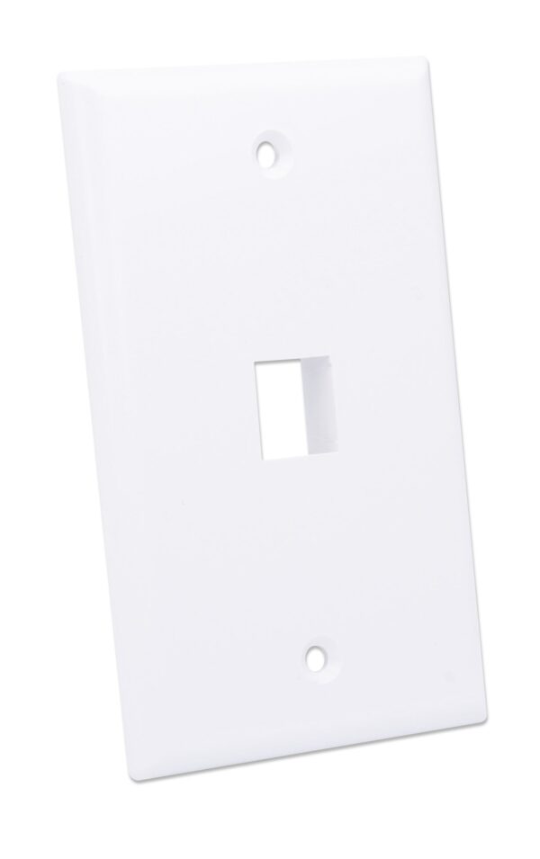 Placca Porta Frutti 1 Posto Mod.503 Bianco - immagine 3