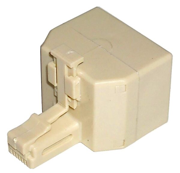Accoppiatore telefonico duplex 6P6C M a 2x 6P4C F - immagine 3