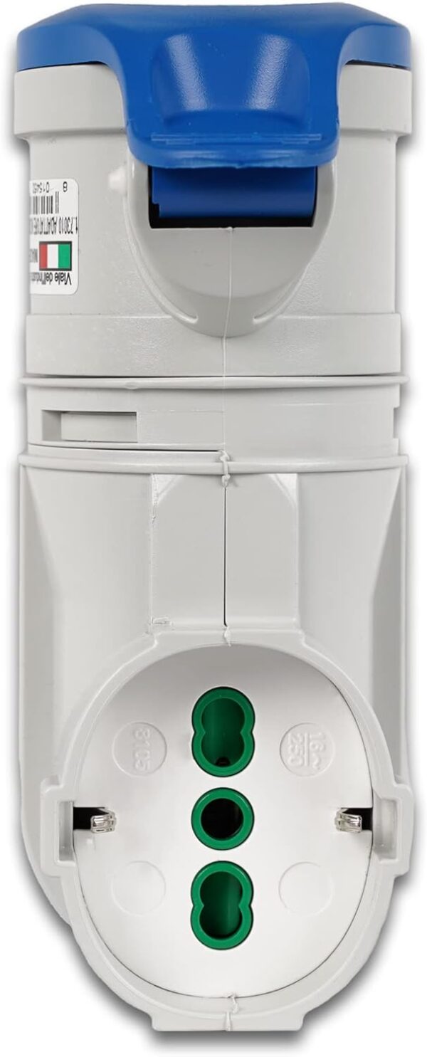 Adattatore industriale Duplex 2P+T16A - immagine 2