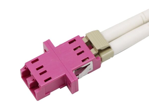 Adattattatore a bussola Duplex LC Multimodale OM4 - immagine 2