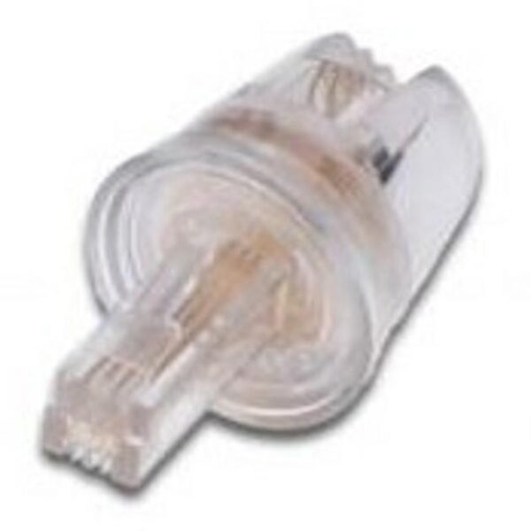 Plug Telefonico RJ11 Maschio 4 Poli 4 Contatti Antiattorcigliamento - immagine 3