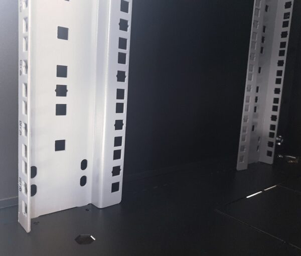 Armadio Rack NextGen 19'' 800x800 42U Porta Pan.Posteriore Grigliati Nero - immagine 3