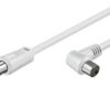 Cavo Antenna TV M/F 1,5m Angolato 90° - immagine 3