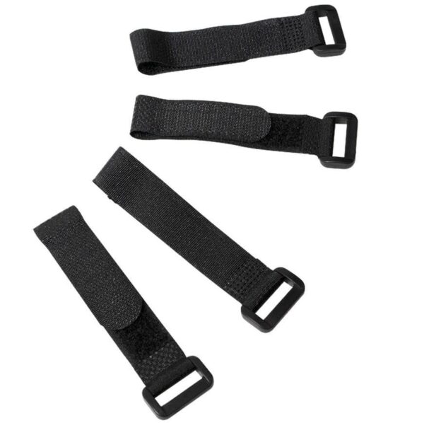 Fascette Fermacavo Nero in Velcro Set da 10 pz - immagine 3