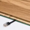 Cavo di Rete Patch Piatto in Rame Cat.6 UTP 2m Bianco - immagine 3