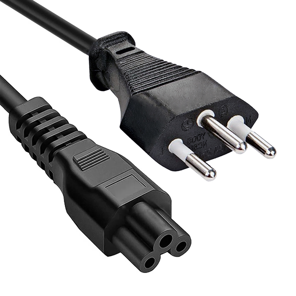 Cavo alimentazione spina svizzera / presa C5 1.8m - immagine 3