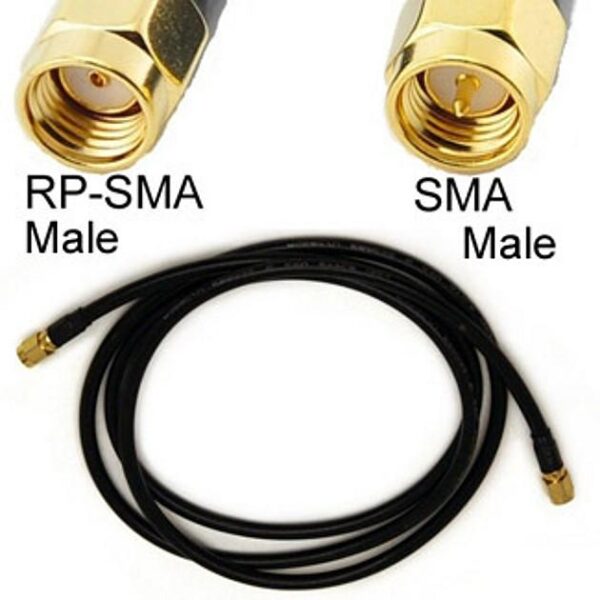 Cavo Antenna SMA M / RP-SMA M 3 metri - immagine 3