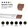 Cavo Audio per diffusori acustici Bianco 2,5 mm² matassa 100mt - immagine 3