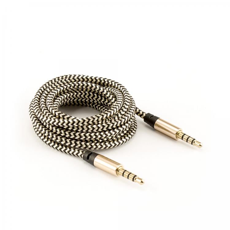 Cavo Audio Stereo Jack 3.5 mm M/M 1,5m Giallo - immagine 3