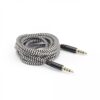Cavo Audio Stereo Jack 3.5 mm M/M 1,5m Nero - immagine 3