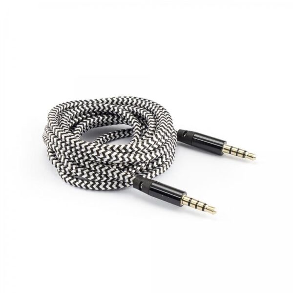 Cavo Audio Stereo Jack 3.5 mm M/M 1,5m Nero - immagine 3