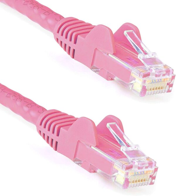 Cavo di rete Patch CCA Cat. 5e Rosa UTP 20 m - immagine 2
