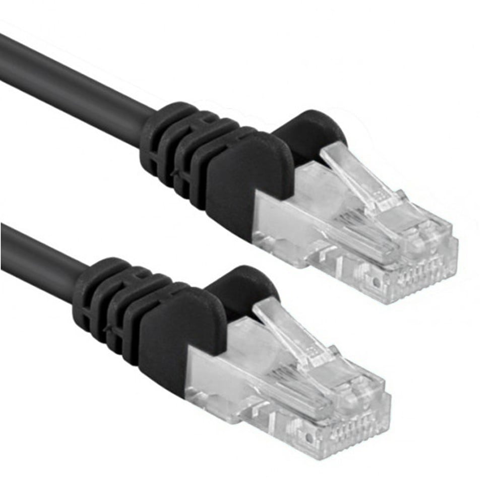 Cavo di rete Patch CCA Cat. 6 Nero UTP 25 m - immagine 3