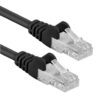 Cavo di rete Patch in CCA Cat. 6 Nero UTP 3 m - immagine 3