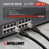 Cavo di rete Patch in rame Cat.8.1 SFTP LSZH 5m Nero - immagine 3