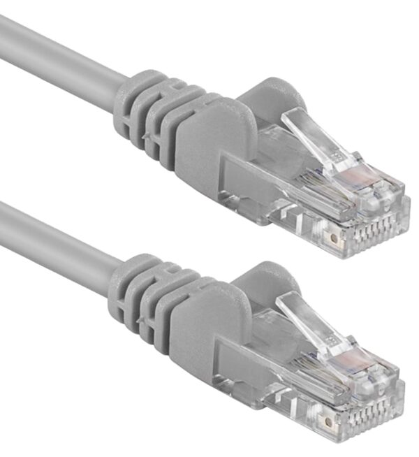 Cavo di rete Patch in Rame Cat. 6 Grigio UTP 15 m - immagine 3