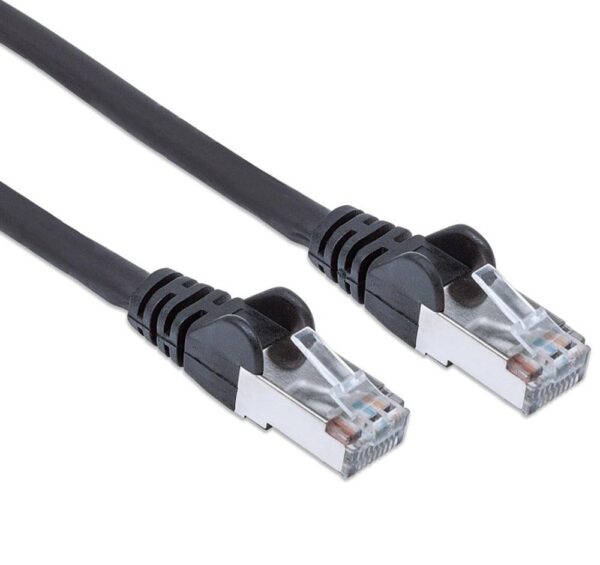 Cavo di rete Patch in rame Cat. 6 Nero SFTP LSZH 1,5m - immagine 2