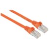 Cavo di rete Patch in rame Cat. 6A Arancione SFTP LSZH 5m - immagine 2