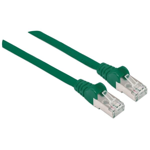 Cavo di rete Patch in rame Cat. 6A Verde SFTP LSZH 5m - immagine 2