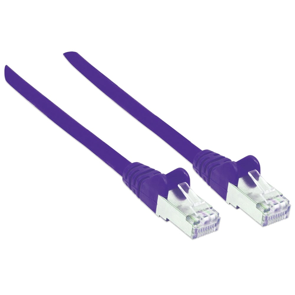 Cavo di rete Patch in rame Cat. 6A Viola SFTP LSZH 2m - immagine 2