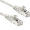 Cavo di rete Patch in Rame Schermato Cat. 5e Bianco F/UTP 2 m - immagine 3