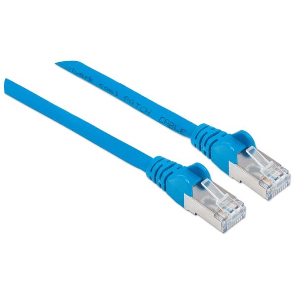 Cavo di rete Patch in Rame Schermato Cat. 5e Blu F/UTP 1 m - immagine 3