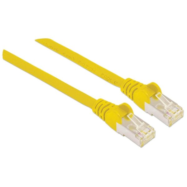 Cavo di rete Patch in Rame Schermato Cat. 5e Giallo F/UTP 10 mt - immagine 3