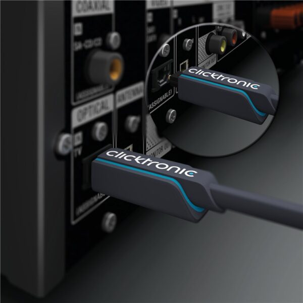 Cavo ottico digitale audio Toslink/Toslink 2 m - immagine 3