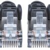 Cavo Patch Cat.7 Plug RJ45 6A S/FTP LSZH 1m Nero - immagine 3
