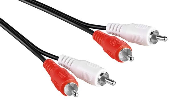 Cavo Prolunga Stereo RCA Chinch 2x RCA M/M 2,5 m - immagine 2
