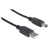 Cavo USB 2.0 OTG A maschio/Mini B maschio 1,8 mt - immagine 3