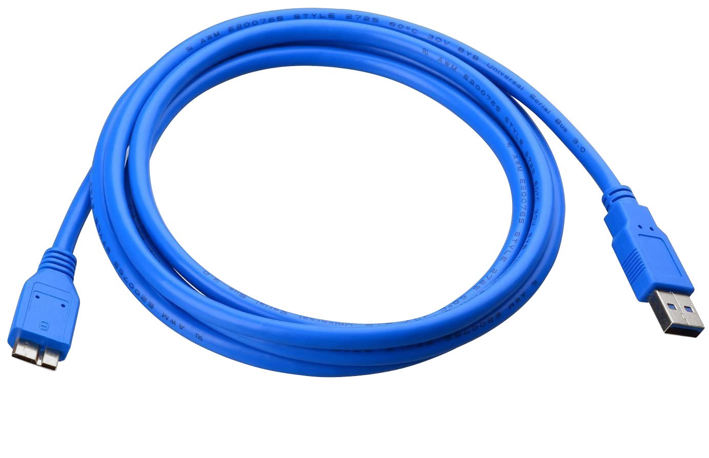 Cavo USB 3.2 Superspeed A/Micro B 0,5 m - immagine 3